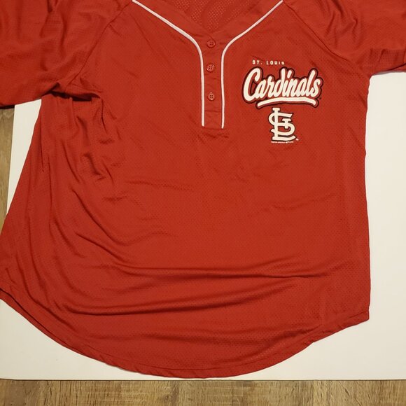 St. Louis Cardinals Baseball Short Sleeve Unisex Jersey - Picture 2 of 5